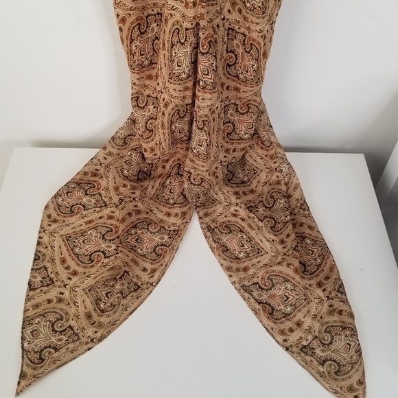 Ronny Kobo Astrid Paisley Ruched Silk Midi Cocktail Dress Size XL Multicolored - Picture 9 of 16